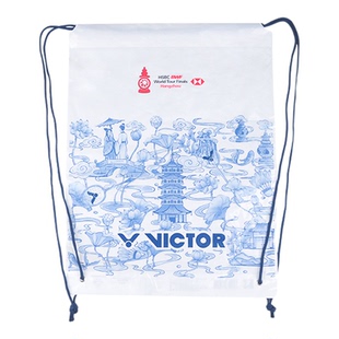 VICTOR胜利抽绳背包袋球鞋收纳袋2025世界巡回赛系列PG4516WT25