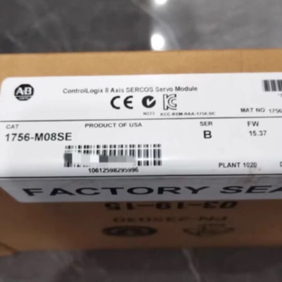 议价1756-M08SE ControlLogix 8轴SERCOS伺服模块 全新 1756M08SE