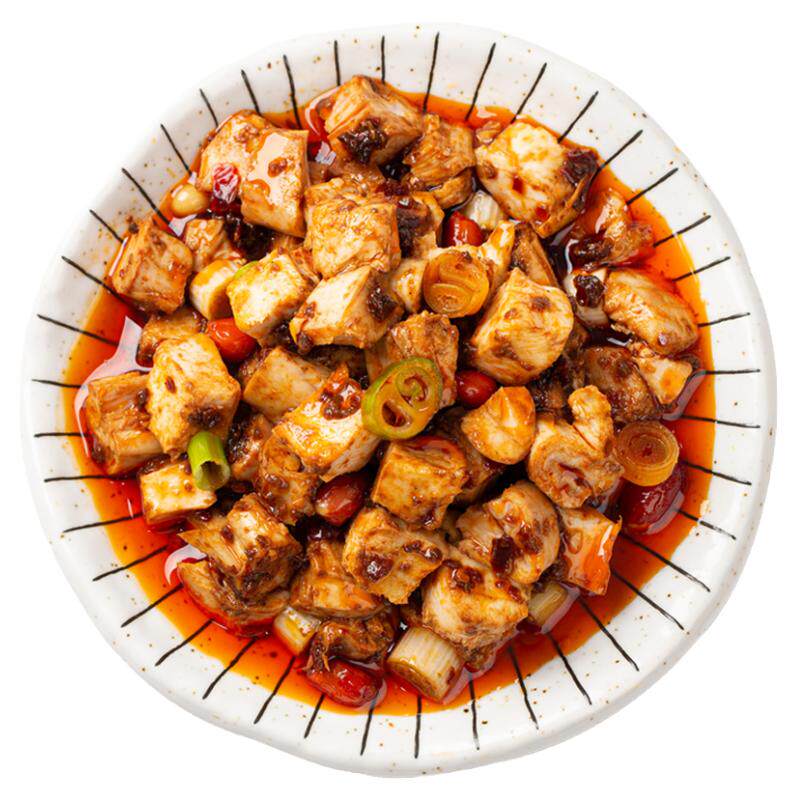 廖记棒棒鸡红油兔丁小吃零食熟食