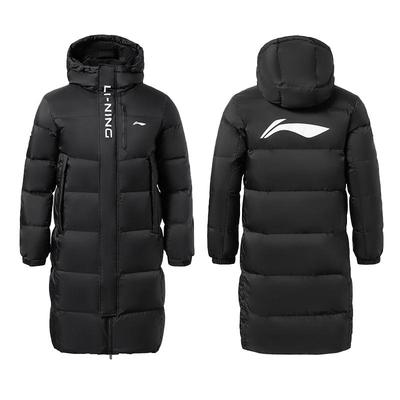 李宁防风保暖连帽情侣款加厚保暖