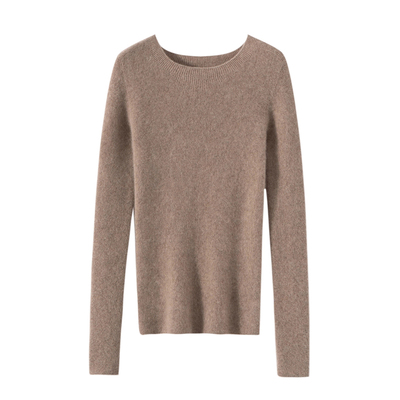 一线成衣羊绒打底衫修身显瘦毛衣