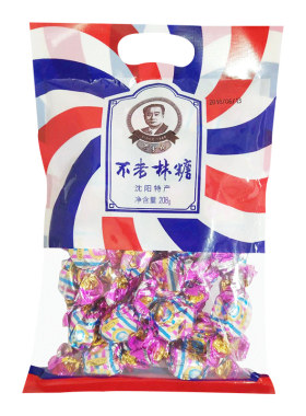 沈阳特产不老林糖208gx3喜糖批发