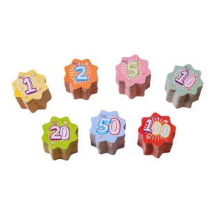 儿童积分卡奖励卡奖励孩子的积分卡家庭幼儿园兑换定制幸运小学生一年级兑换币积分币上课培训班学习卡片奖券