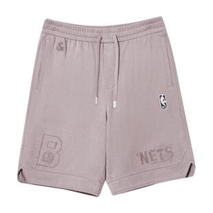 [买4免1]绫致杰克琼斯NBA联名篮网队字母刺绣秋冬男短裤舒适百搭