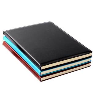 2023年笔记本定制可印logo商务a4笔记本子超厚大号简约大学生b5批发厚记事本加厚会议记录创意复古活页皮面本