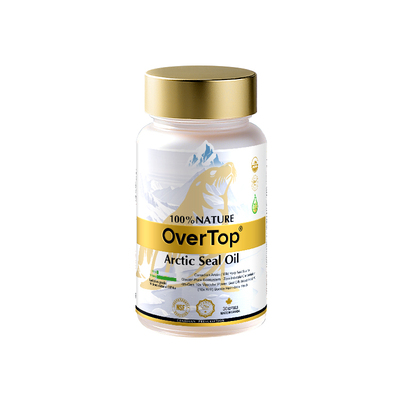 Overtop海豹油100%纯度1400mg/粒