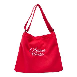 三福挎包女春季韩系休闲腋下包帆布包斜挎包大容量通勤女包496137