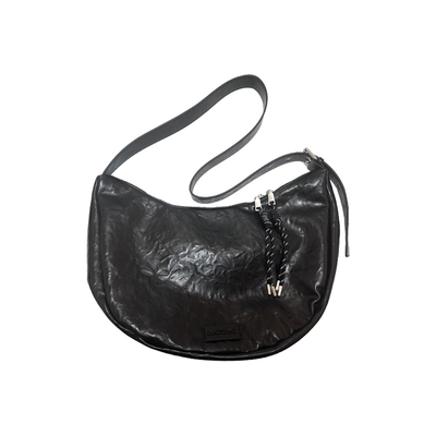 饺子包2025新款男包无性别小众斜挎包男大容量通勤女生高级感包包