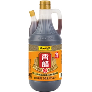 陕西岐山天缘金标香醋875ML 酸度4.5酿造食醋擀面皮凉菜臊子面醋