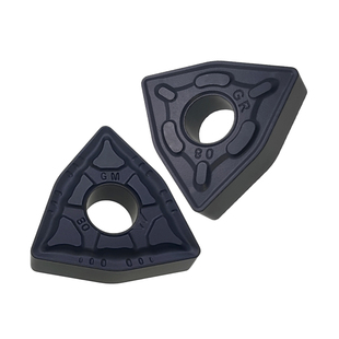 高品质钢件车刀片数控车床外圆内孔粗车刀粒桃型三角菱形合金涂层