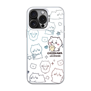 抱抱适用苹果16promax手机壳iphone14plus乌萨奇15Pro吉伊卡哇12mini小八13男女xr情侣17飞鼠11电镀chiikawa