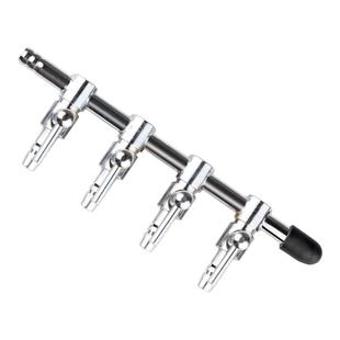 氧气泵气量调节阀增氧泵调气阀三通多头分流管养鱼气泵分流器