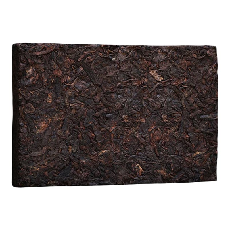 安化黑茶 8 年陈金花茯砖茶 368g 正宗手筑茯砖茶老黑茶茶叶正品