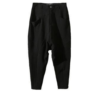 潮流新款暗黑原宿风宽松小脚吊裆裤原创个性潮牌发型师哈伦裤子男