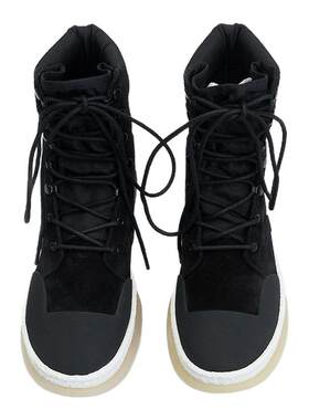 Alexander Wang 男士街头风拼接厚底休闲短靴银泰百货 301596