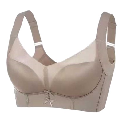 2026歌兰婷8902B杯光面无痕无钢圈薄款微调型聚拢侧收文胸内衣