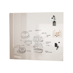 双层磁性白板墙贴家用办公写字板磁力积木墙面珐琅照片墙上墙装饰贴儿童可擦写无尘教学磁吸涂鸦画板黑板墙贴