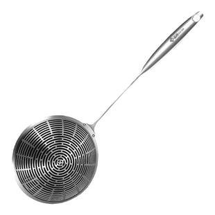 304不锈钢油炸大漏勺厨房捞饺子捞面勺过滤网火锅线漏商用大笊篱