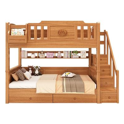 实木儿童上下床可拆分全榫卯结构