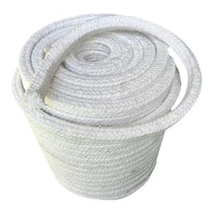 硅酸铝陶瓷纤维盘根窑炉门密封条耐高温耐火圆编绳烘箱烤箱石棉绳