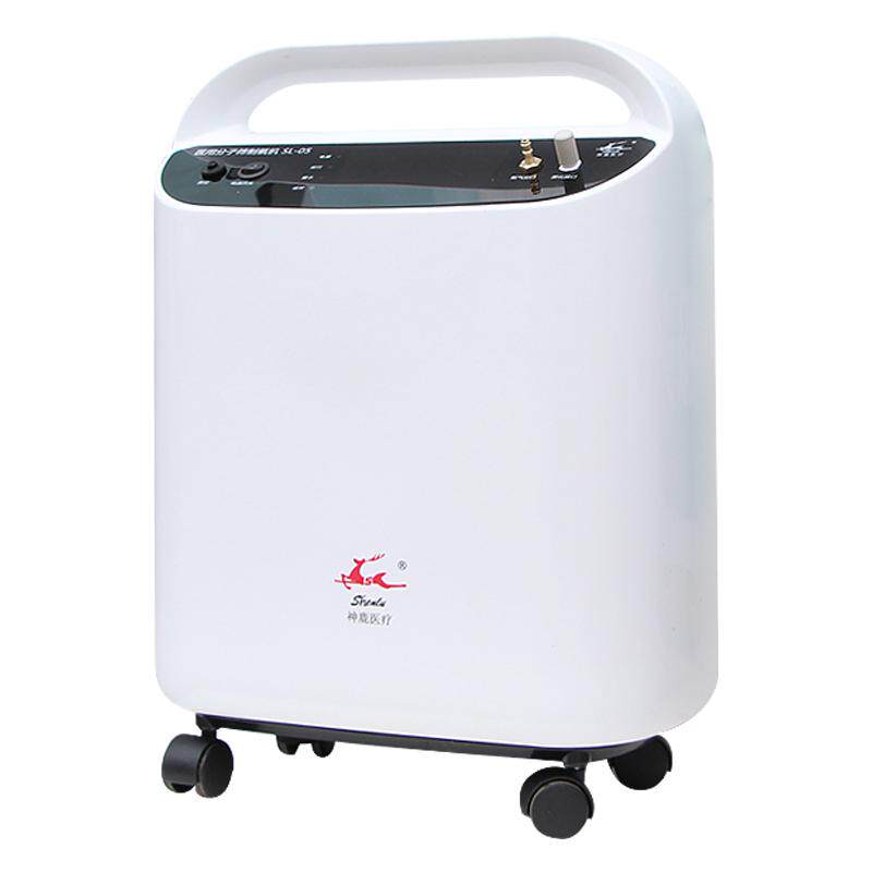 神鹿制氧机医用5L升大流量可雾化3A-530/330家用老人孕妇吸氧气机