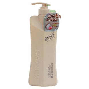章华汉草丝滑靓肤沐浴露750g 小V领烟酰胺留香柔滑洁净清爽肌肤