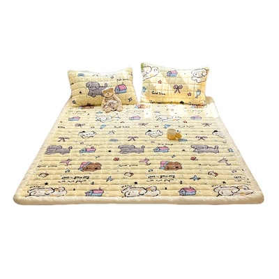 【A类母婴级牛奶绒】床单床垫