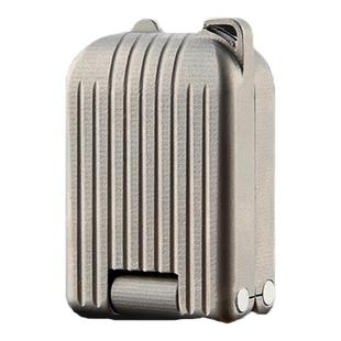 创意旅行箱钛合金折叠刀迷你小刀锋利随身钥匙扣挂件便携开箱小刀