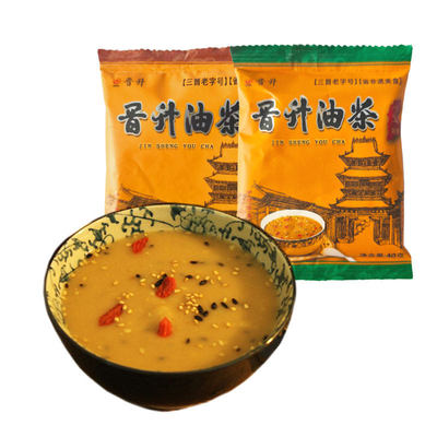 晋升油茶五仁咸八宝甜油茶面