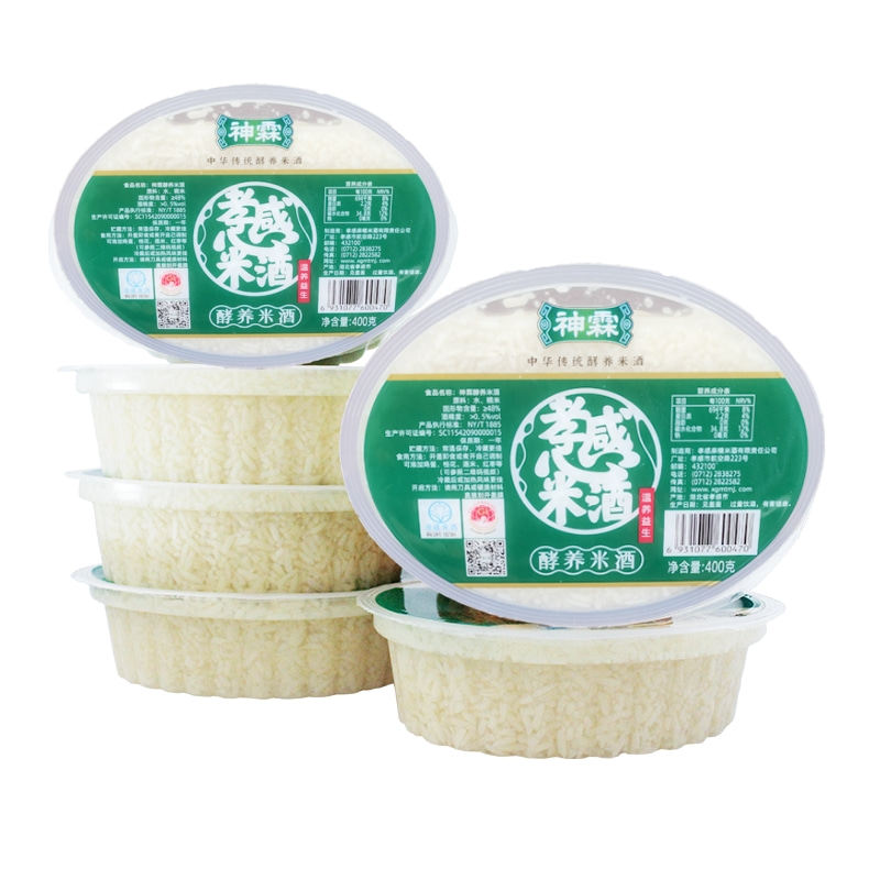 神霖孝感特产糯米甜酒酿400g*6盒
