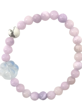 紫色小象猫爪多巴胺手饰闺蜜限定