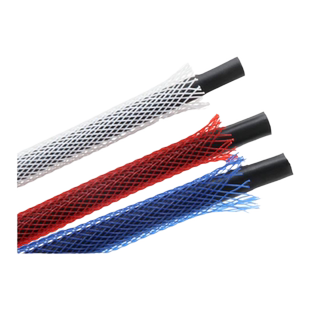 单丝蛇皮网 编织网管 伸缩网保护套管PET阻燃网管3/4/6/8/10 1米