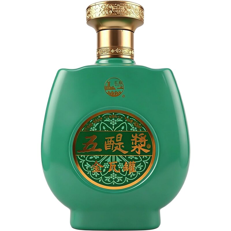 盐城五醍浆老酒2022年金瓦罐浓香型42度礼盒整箱6瓶纯粮酿造白酒