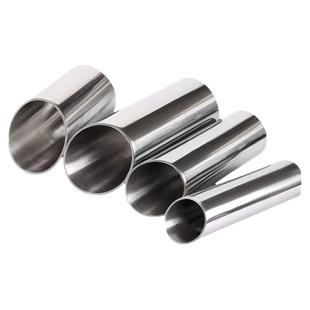 304不锈钢卫生级钢管空心圆管内外光亮管无缝薄管零切加工定制