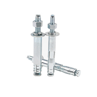 镀锌机械锚栓膨胀螺丝单双管后切式膨胀螺栓后扩底重型锚栓M8-M24