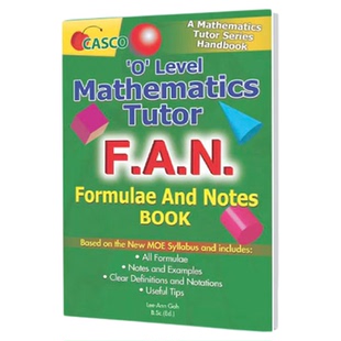 新加坡数学初中总复习公式和笔记 Casco O Level Mathematics Tutor F.A.N. (Formulae and Notes) Book