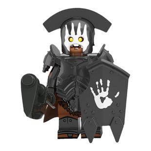 中古积木指环王霍比特人魔戒人仔益智拼装玩具KT1033强兽人坐骑