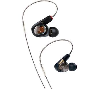 铁三角ATH-E70耳挂入耳式专业监听录音室平衡电枢式有线耳机