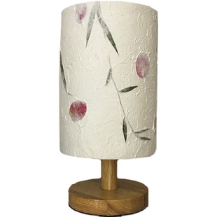 送生日礼物花草纸印染手工台灯diy材料包团建活动卧室黄光小夜灯