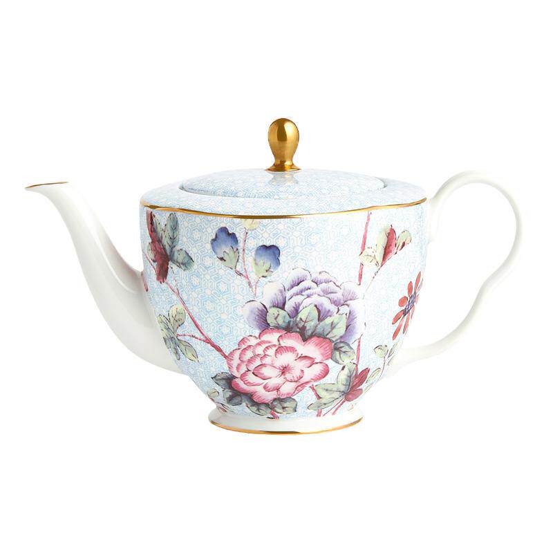欧式茶壶Wedgwood骨瓷咖啡壶
