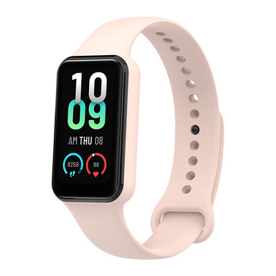 适用小米红米Redmi手环2表带红米手环2代硅胶腕带redmi band2手表链8active一体替换带男女二代运动手环配件