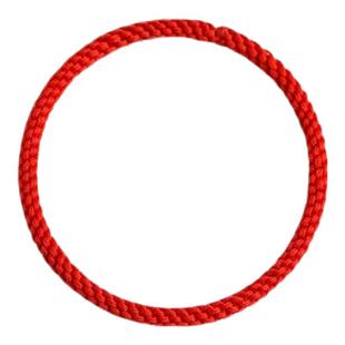 本命年DIY无接头玉米结手绳无痕手工编织红绳情侣手环简约红手绳