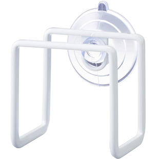 YAMAZAKI日本吸盘式海绵擦沥水架 洗碗擦厨房置物 易清洁方便打理