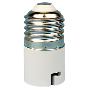 耐高温卡口转螺口转换灯头灯座 老式b22转e27 E27转B22灯头转换器