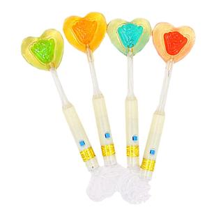 双灯创意七彩闪光led发光棒棒糖荧光棒棒糖糖果玫瑰花50支装包邮