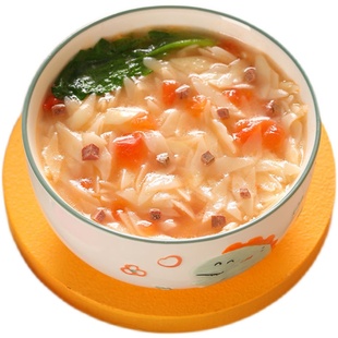 宝宝小面片鸡蛋面叶原味无添加非婴幼儿辅食儿童面条营养碎碎面