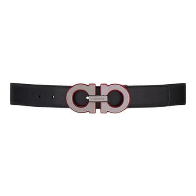【3期免息】FERRAGAMO菲拉格慕男士双面可调式Gancini皮带