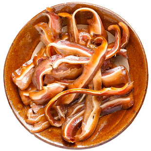 桂花庄腊猪耳朵500g四川成都特产烟熏腊肉农家自制腊味香脆猪耳尖