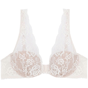 Intimissimi意舒漫女士薄杯性感Elena莱卡®蕾丝背心式文胸RID96L