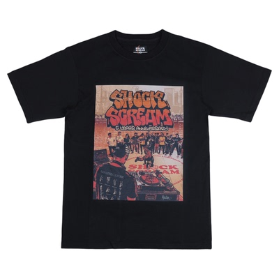 SHOCKSCREAM短袖宽松不缩水纯棉